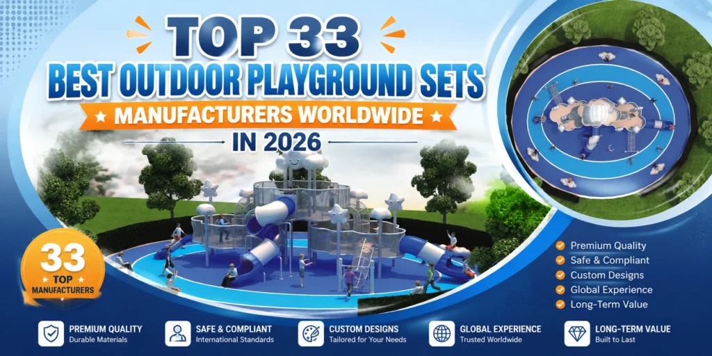 Top 33 Best Outdoor Playground Sets Manufacturers Worldwide in 2026