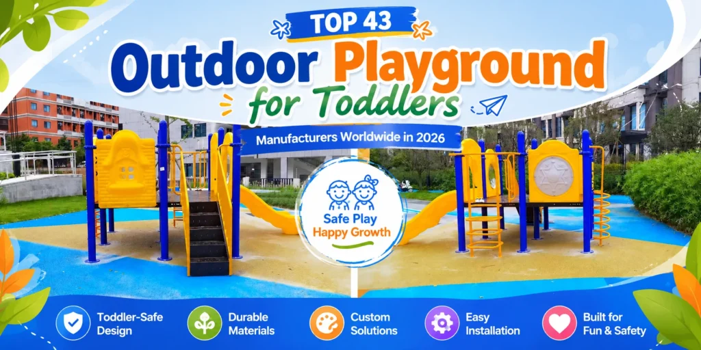 Top 43 Outdoor Playground for Toddlers Manufacturers Worldwide in 2026