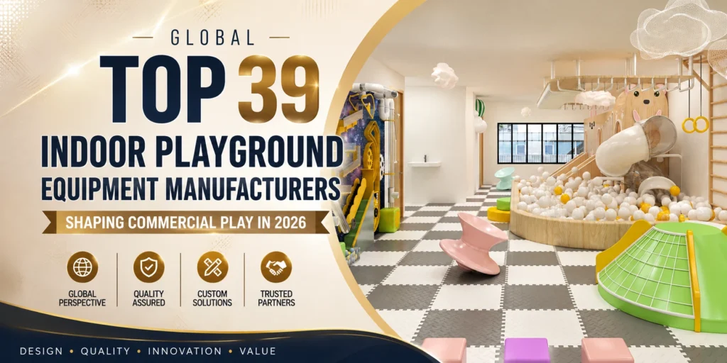 Global Top 39 Indoor Playground Equipment Manufacturers Shaping Commercial Play In 2026