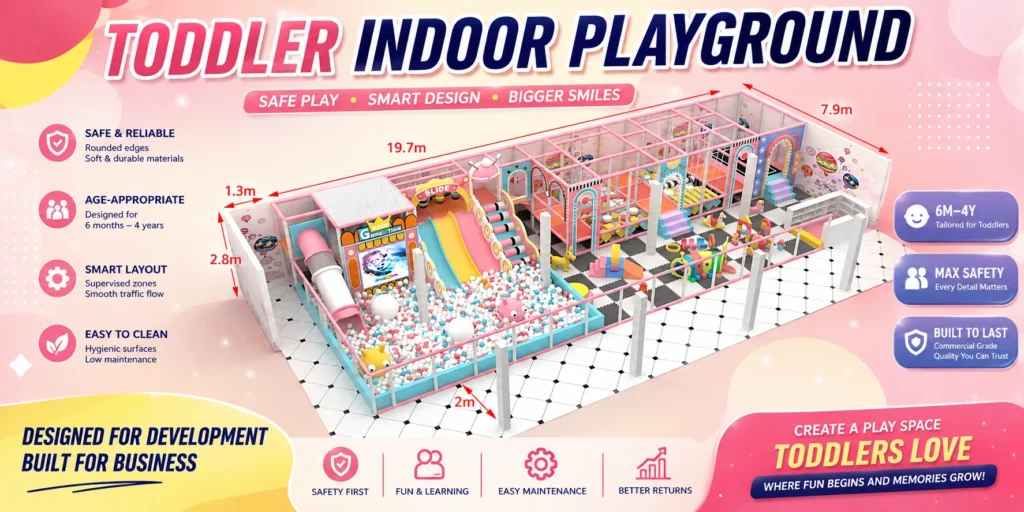 Building A Safer And Smarter Toddler Indoor Playground For Long-Term Commercial Success