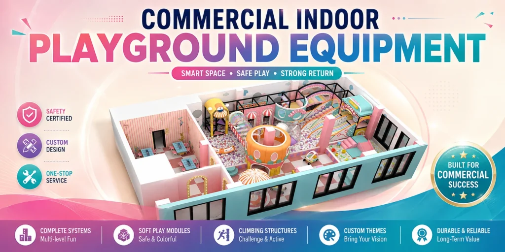 Commercial Indoor Playground Equipment Built For Smarter Spaces Safer Play And Stronger Investment Value