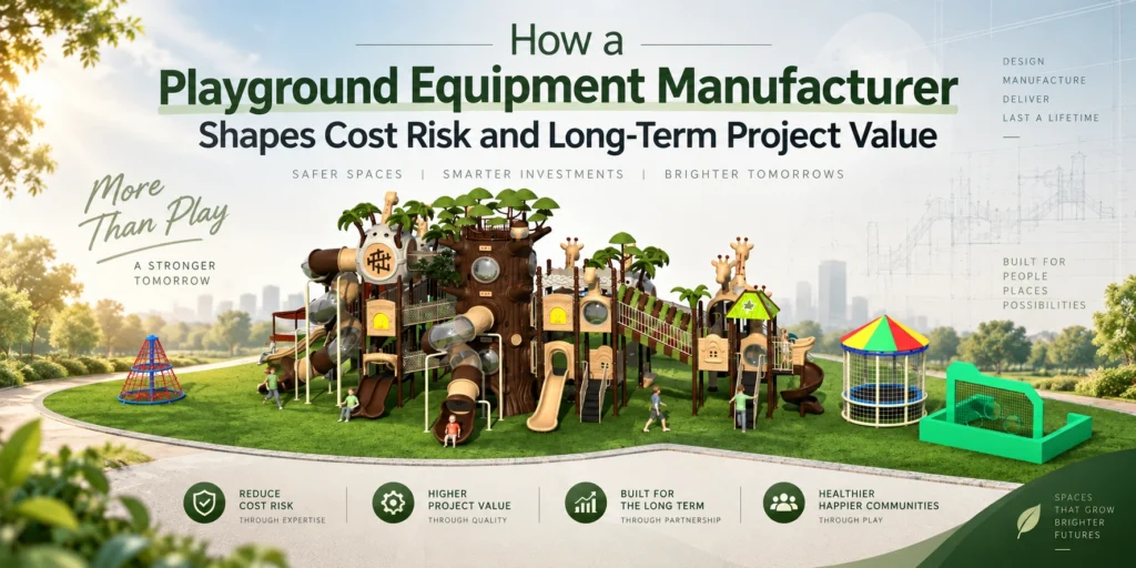 How A Playground Equipment Manufacturer Shapes Cost Risk and Long-Term Project Value