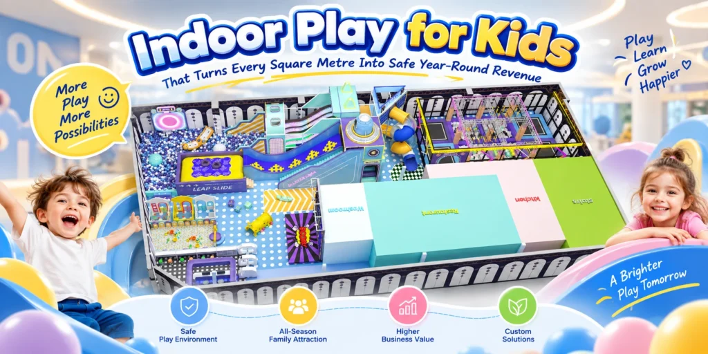 Indoor Play for Kids That Turns Every Square Metre Into Safe Year-Round Revenue