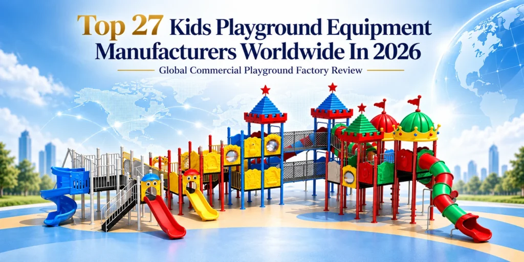 Top 27 Kids Playground Equipment Manufacturers Worldwide In 2026