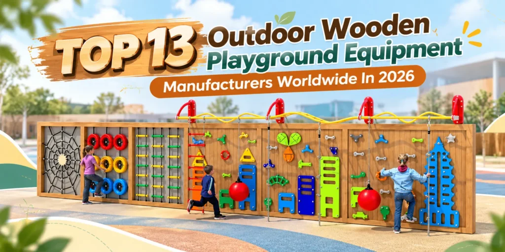 Top 13 Outdoor Wooden Playground Equipment Manufacturers Transforming Commercial Play Spaces In 2026