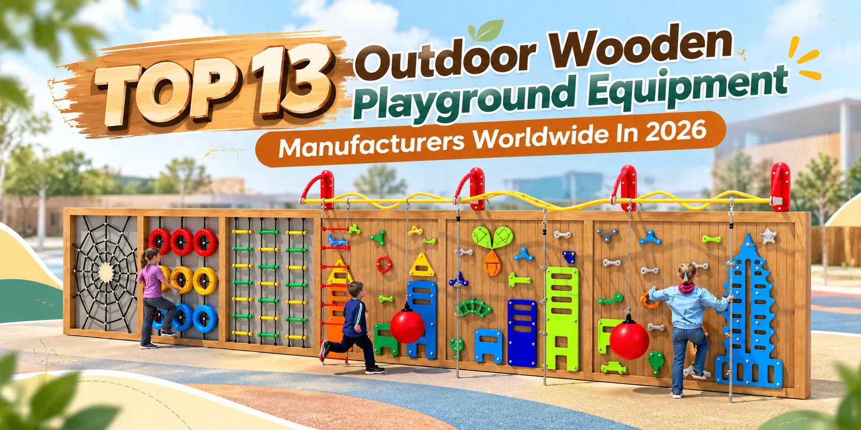 Top 13 Outdoor Wooden Playground Equipment Manufacturers Transforming Commercial Play Spaces In 2026